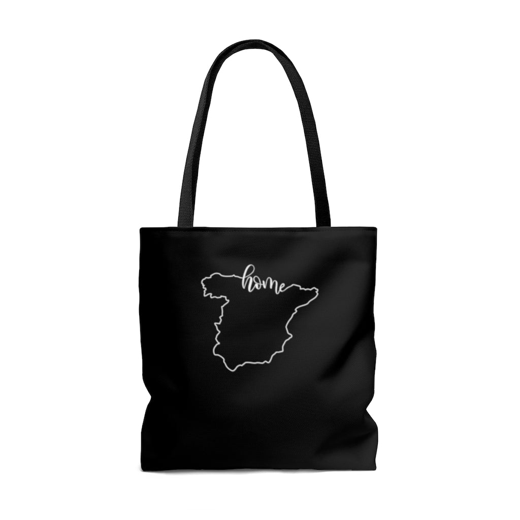 SPAIN (Black) - Tote Bag