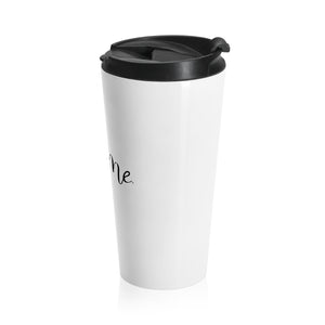 CHILE (White) - Stainless Steel Travel Mug