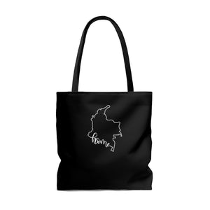 COLOMBIA (Black) - Tote Bag