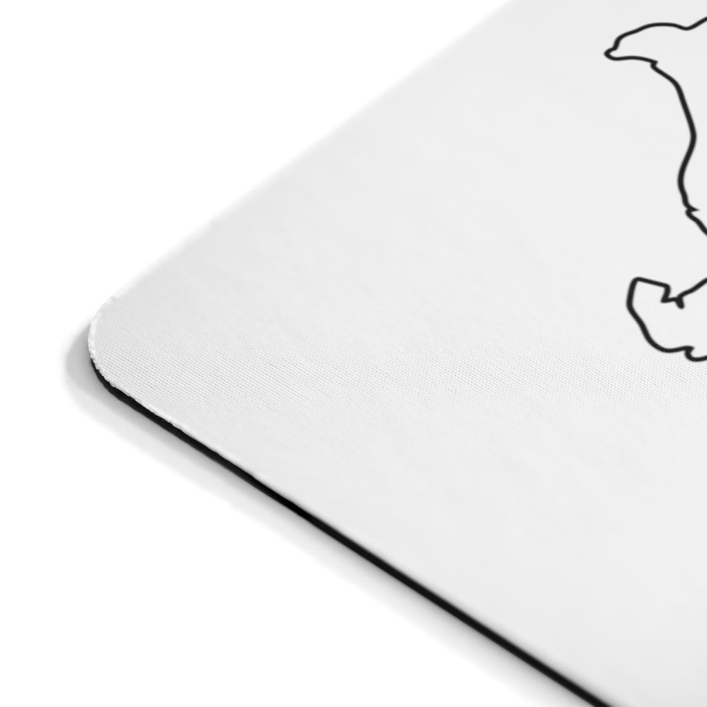 PERU (White) - Mousepad