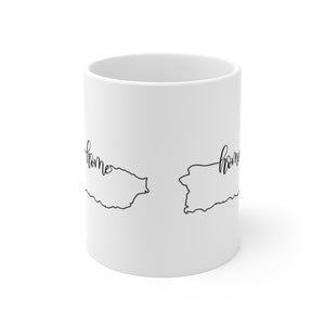 PUERTO RICO (White) - Mug 11oz