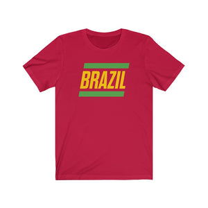 BRAZIL BOLD (5 Colors) - Unisex Jersey Short Sleeve Tee
