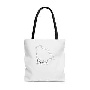 BOLIVIA (White) - Tote Bag