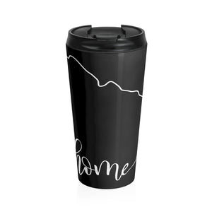 URUGUAY (Black) - Stainless Steel Travel Mug