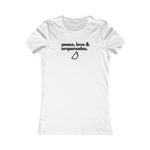 Peace, Love & Empanadas (9 Colors) - Women's Favorite Tee