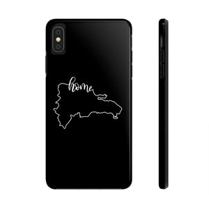 DOMINICAN REPUBLIC (Black) - Phone Cases - 13 Models