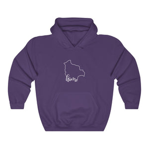 BOLIVIA (12 Colors) - Unisex Heavy Blend Hooded Sweatshirt
