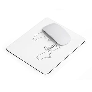 HAITI (White) - Mousepad
