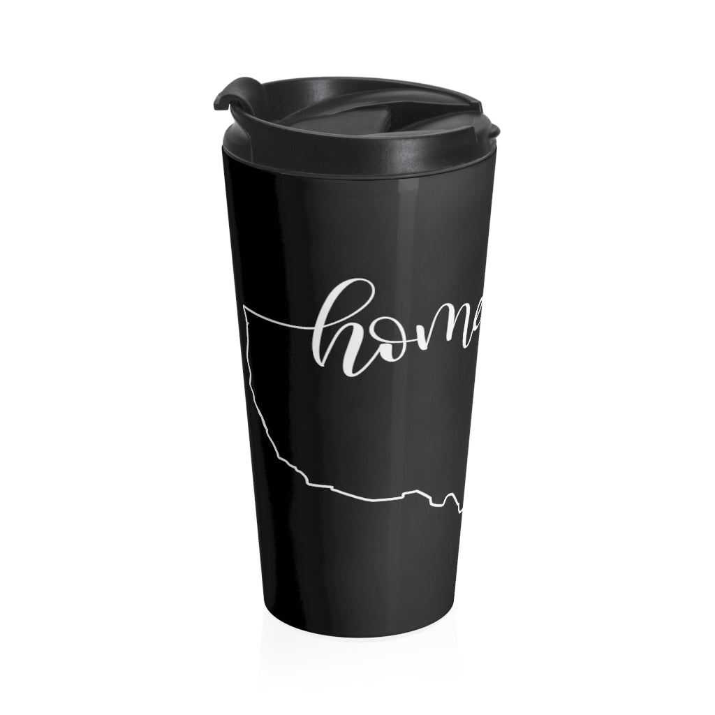 UNITED STATES (Black) - Stainless Steel Travel Mug