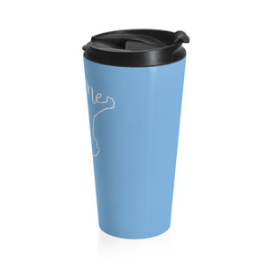 ARGENTINA (Blue) - Stainless Steel Travel Mug