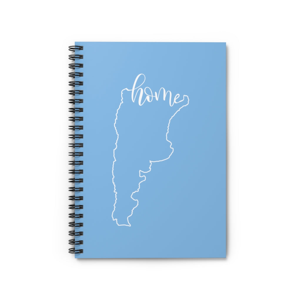 ARGENTINA (Blue) - Spiral Notebook - Ruled Line