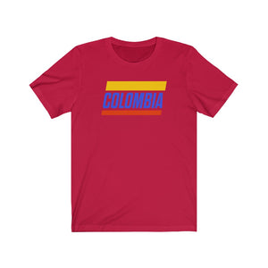 COLOMBIA BOLD (4 Colors) - Unisex Jersey Short Sleeve Tee