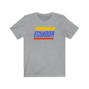 ECUADOR BOLD (4 Colors) - Unisex Jersey Short Sleeve Tee