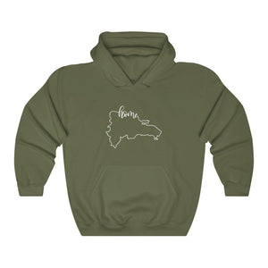 DOMINICAN REPUBLIC (12 Colors) - Unisex Heavy Blend Hooded Sweatshirt