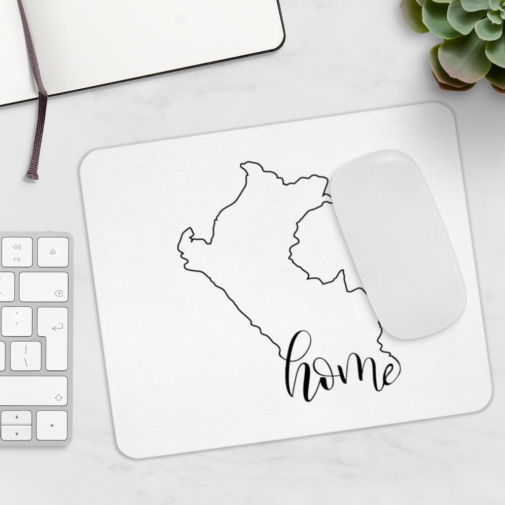 PERU (White) - Mousepad