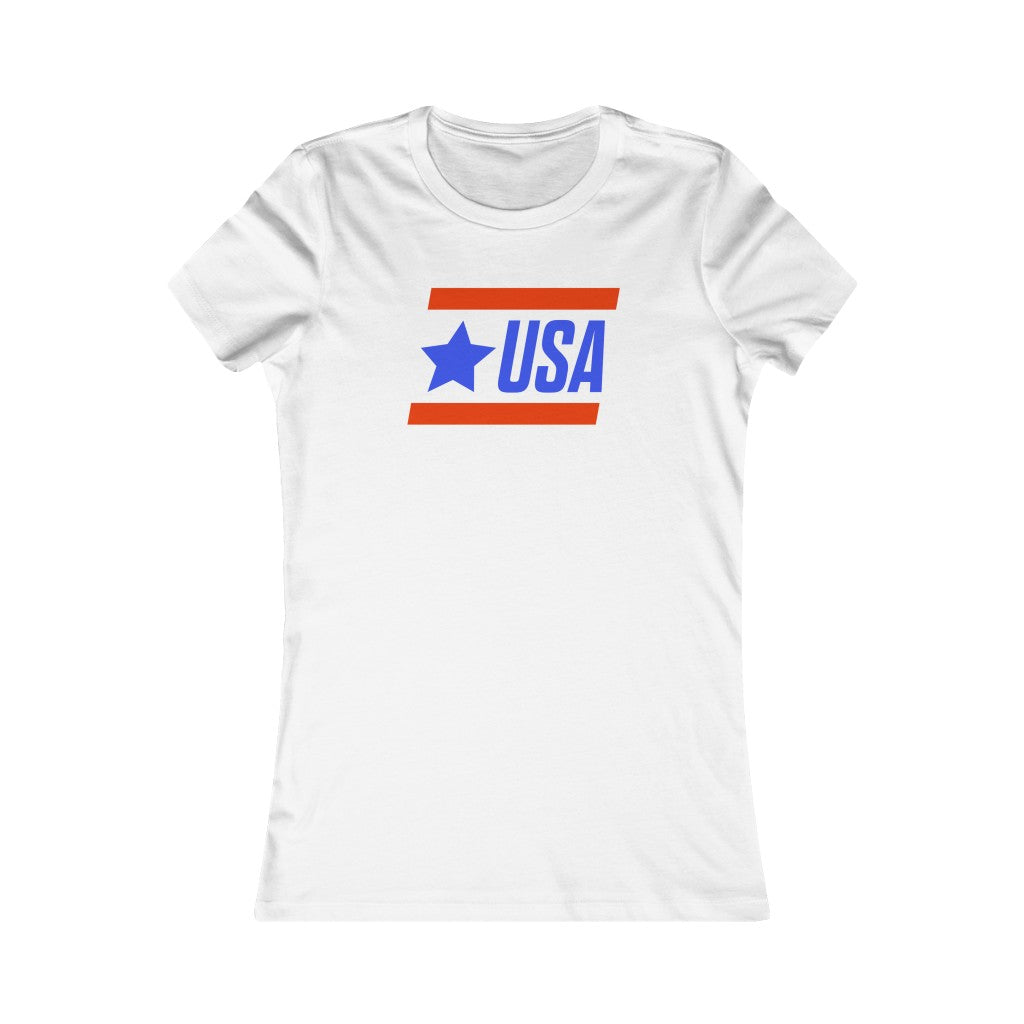 UNITED STATES BOLD (5 Colors) - Women's Favorite Tee