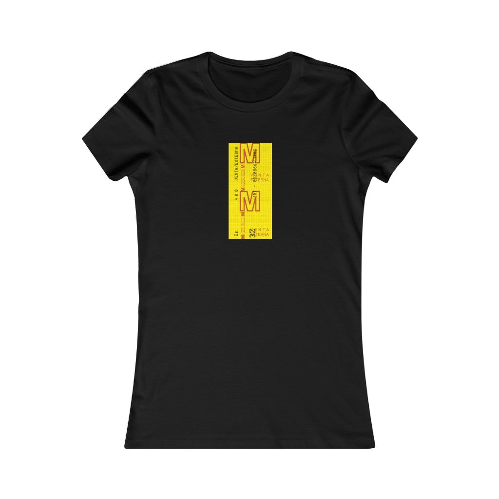 TICKET METRO DE CARACAS (10 Colors) - Women's Favorite Tee