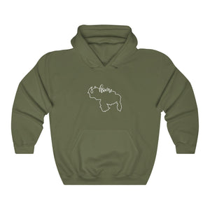 VENEZUELA MAP (12 Colors) - Unisex Heavy Blend Hooded Sweatshirt