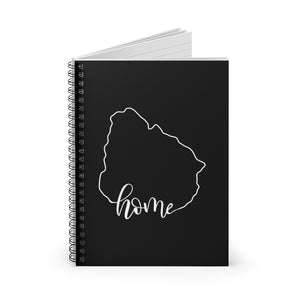 URUGUAY (Black) - Spiral Notebook - Ruled Line