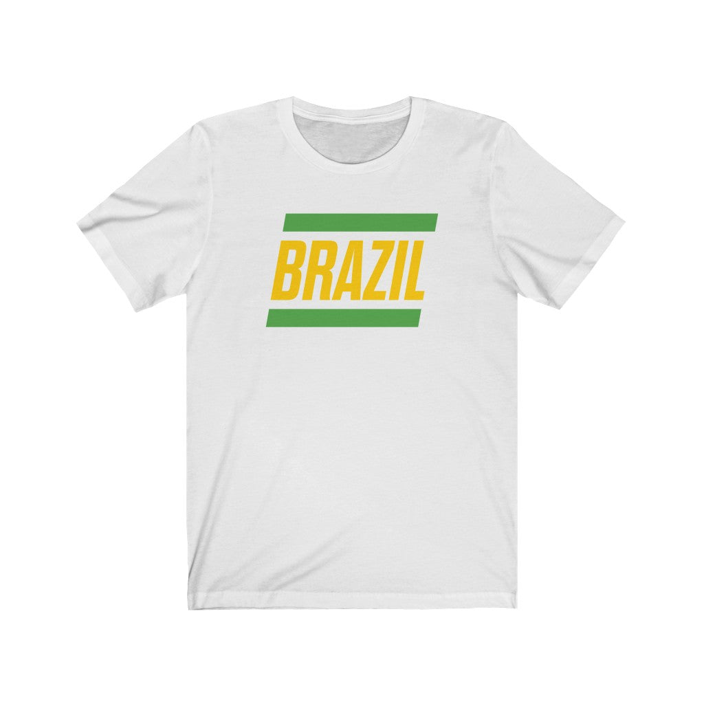 BRAZIL BOLD (5 Colors) - Unisex Jersey Short Sleeve Tee