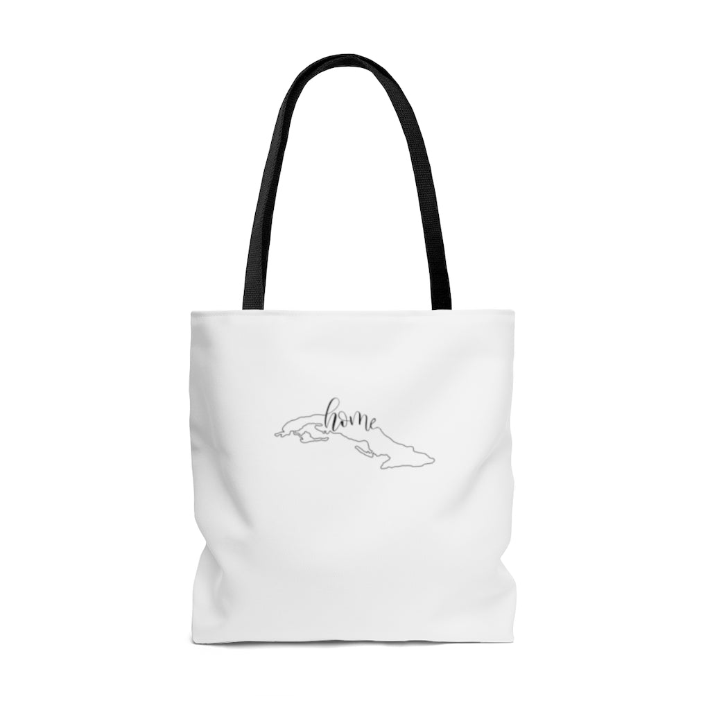 CUBA (White) - Tote Bag