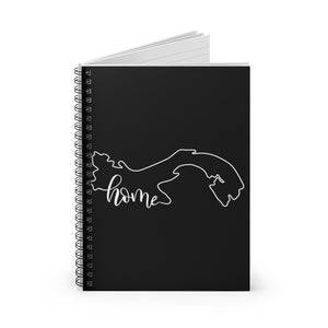 PANAMA (Black) - Spiral Notebook - Ruled Line