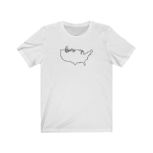 UNITED STATES (5 Colors) - Unisex Jersey Short Sleeve Tee