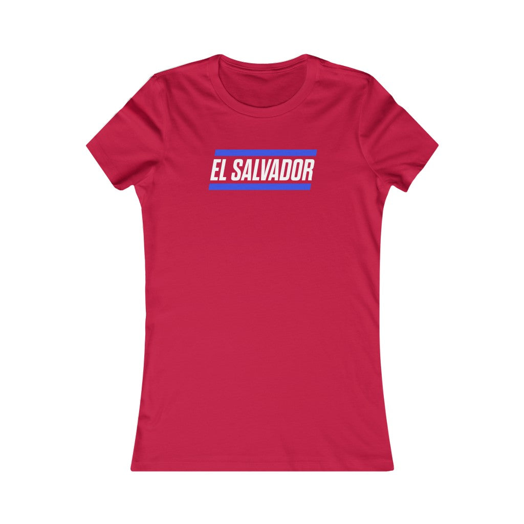 EL SALVADOR BOLD (5 Colors) - Women's Favorite Tee