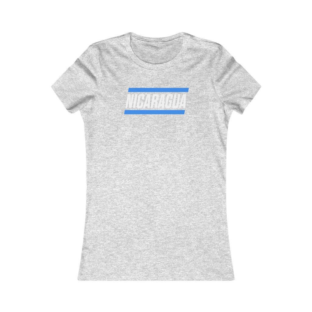 NICARAGUA BOLD (5 Colors) - Women's Favorite Tee