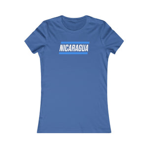 NICARAGUA BOLD (5 Colors) - Women's Favorite Tee