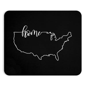 UNITED STATES (Black) - Mousepad