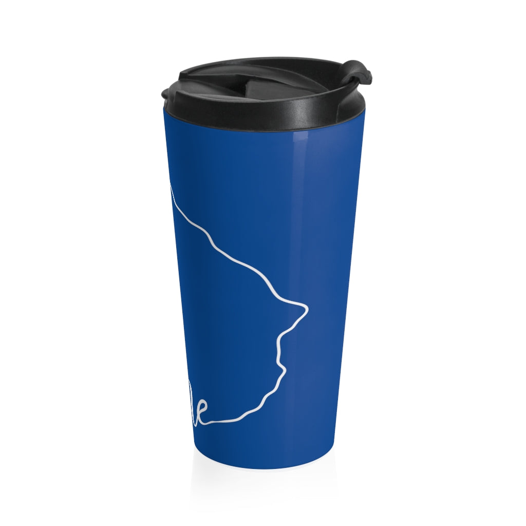 URUGUAY (Blue) - Stainless Steel Travel Mug