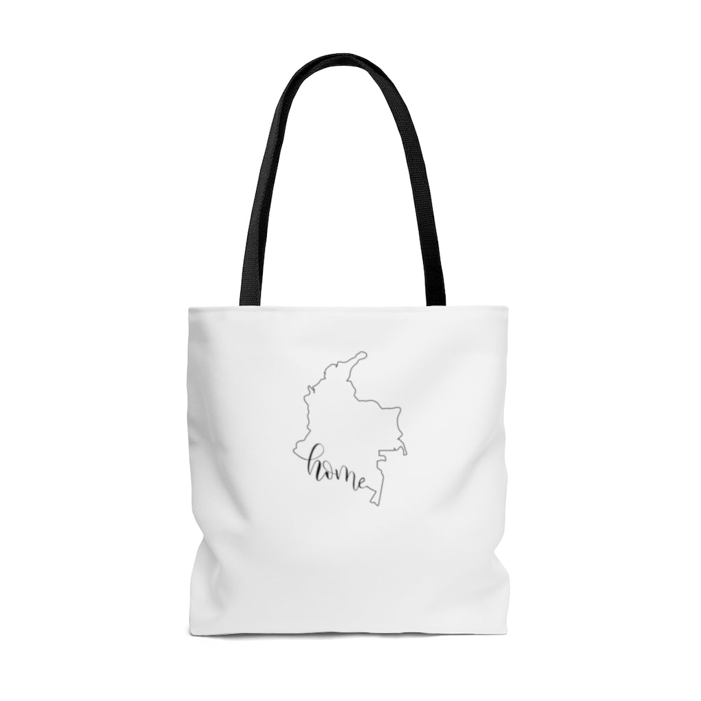 COLOMBIA (White) - Tote Bag