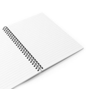 VENEZUELA (White) - Spiral Notebook - Ruled Line