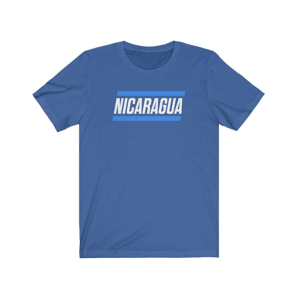 NICARAGUA BOLD (5 Colors) - Unisex Jersey Short Sleeve Tee
