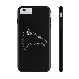 DOMINICAN REPUBLIC (Black) - Phone Cases - 13 Models