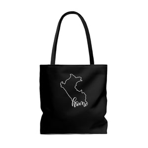PERU (Black) - Tote Bag